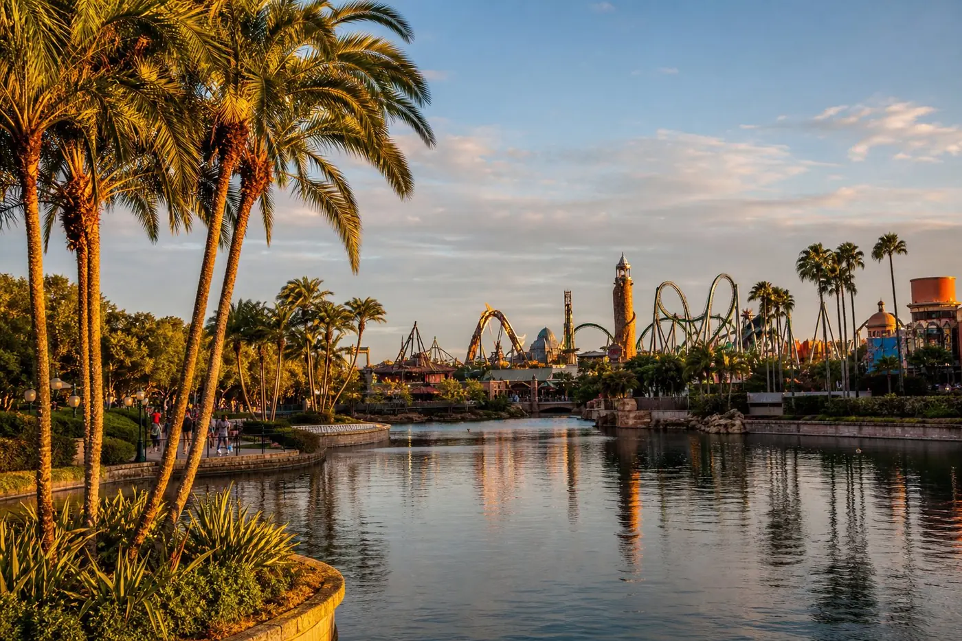 Orlando, Florida family destination scene